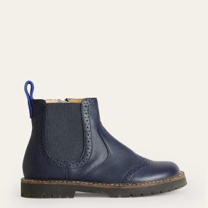 Chelsea Boots-Navy