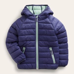 Pack-away Padded Jacket-College Navy