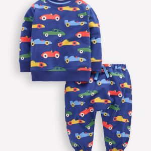 Sweatshirt Play Set-Blue Cars