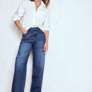 Barrel Jeans-Dark Vintage