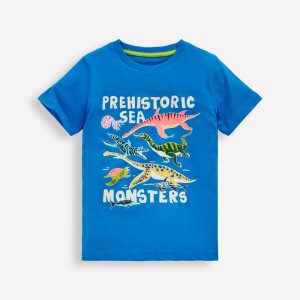 Glow-In-The-Dark T-shirt-Prehistoric Sea Monsters