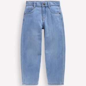 Barrel Jeans-Light Wash