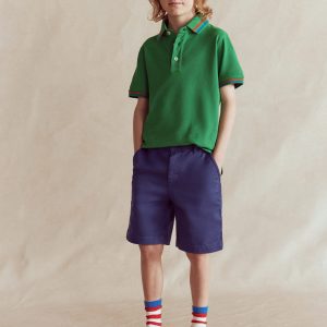Piqu?? Polo Shirt-Highland Green