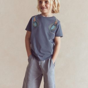 Garment Dye Bermuda Shorts-Albatross