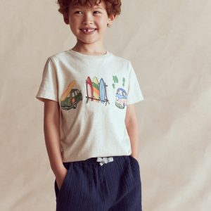 Double Cloth Shorts-Navy