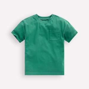 Garment Dye Relaxed T-shirt-Spruce Green