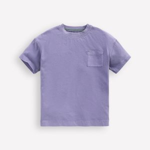 Garment Dye Relaxed T-shirt-Misty Lavender
