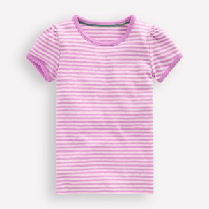 Short Sleeve Pointelle Top-Sugared