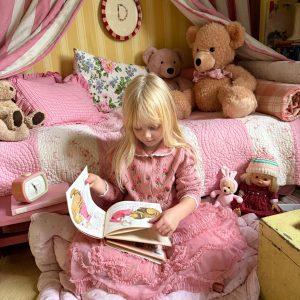 Collared Pointelle Cardigan-Vintage Pink