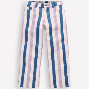 Relaxed Jean-Purple/Navy Stripe