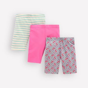 3-pack Cycling Shorts-Green Cherries