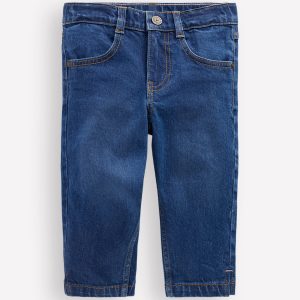 Capri Pants-Denim Mid Wash