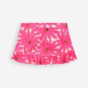 Swim Skirt-Festival Pink Daisy
