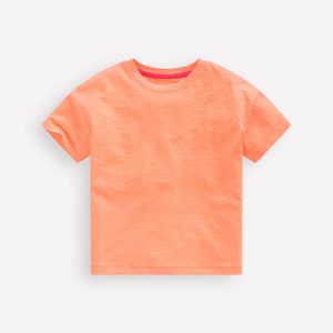 Relaxed Neon T-shirt-Orange Neon