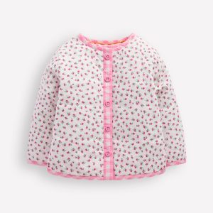 Appliqu?? Quilted Jacket-Patchwork Ditsy Sun