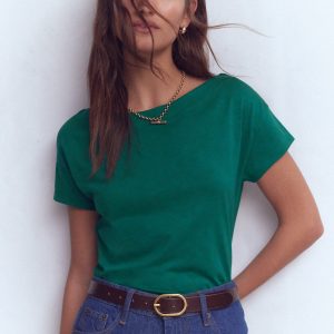 Supersoft Boat Neck T-Shirt-Deep Teal