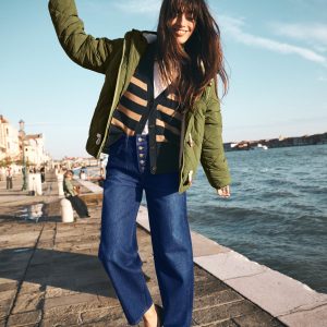 Duffle Quilted Parka-Green